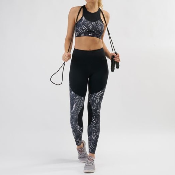 Nike Pants - NWT Nike Mid Rise Tights & Top Set